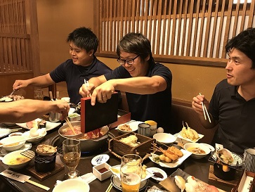 慰労会風景 慰労会風景