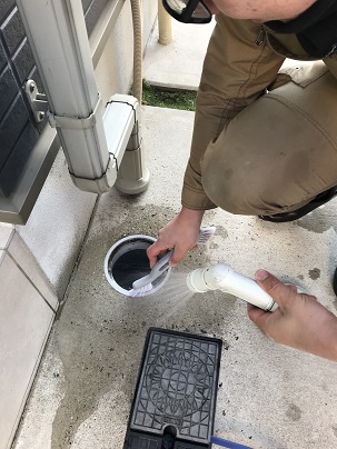 蓋・開口部洗浄