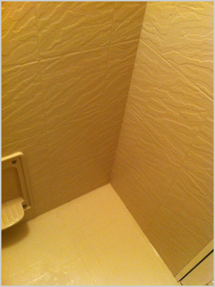 お風呂のカビ汚れ洗浄後