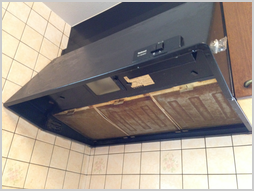 レンジフード清掃前