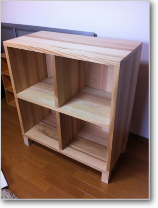 □送料込□IKEA TRABY トレービー 木製棚 シェルフ 家具 廃盤ボックス