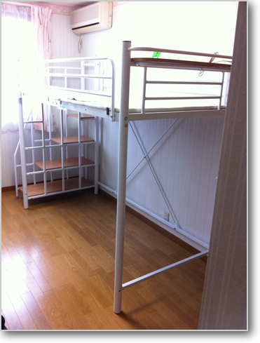 12 02 28 ニューパレス ロフトベッドを組立て 家具分解 回収 組立は大阪のコジワンサービス 株 へ