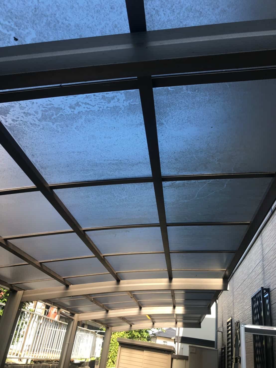 カーポート施工前 カーポート施工前